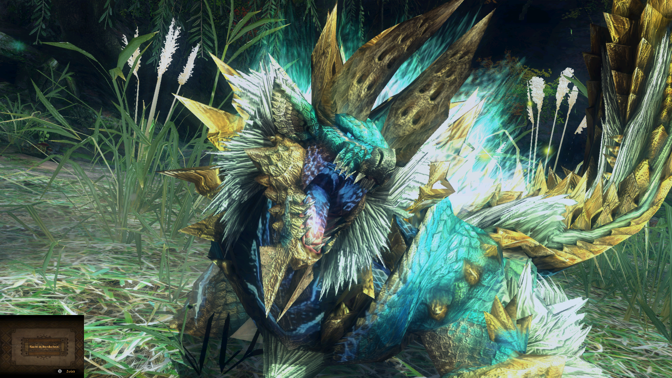 Zinogre close-up showing restored fur and armor plate texture detail.
